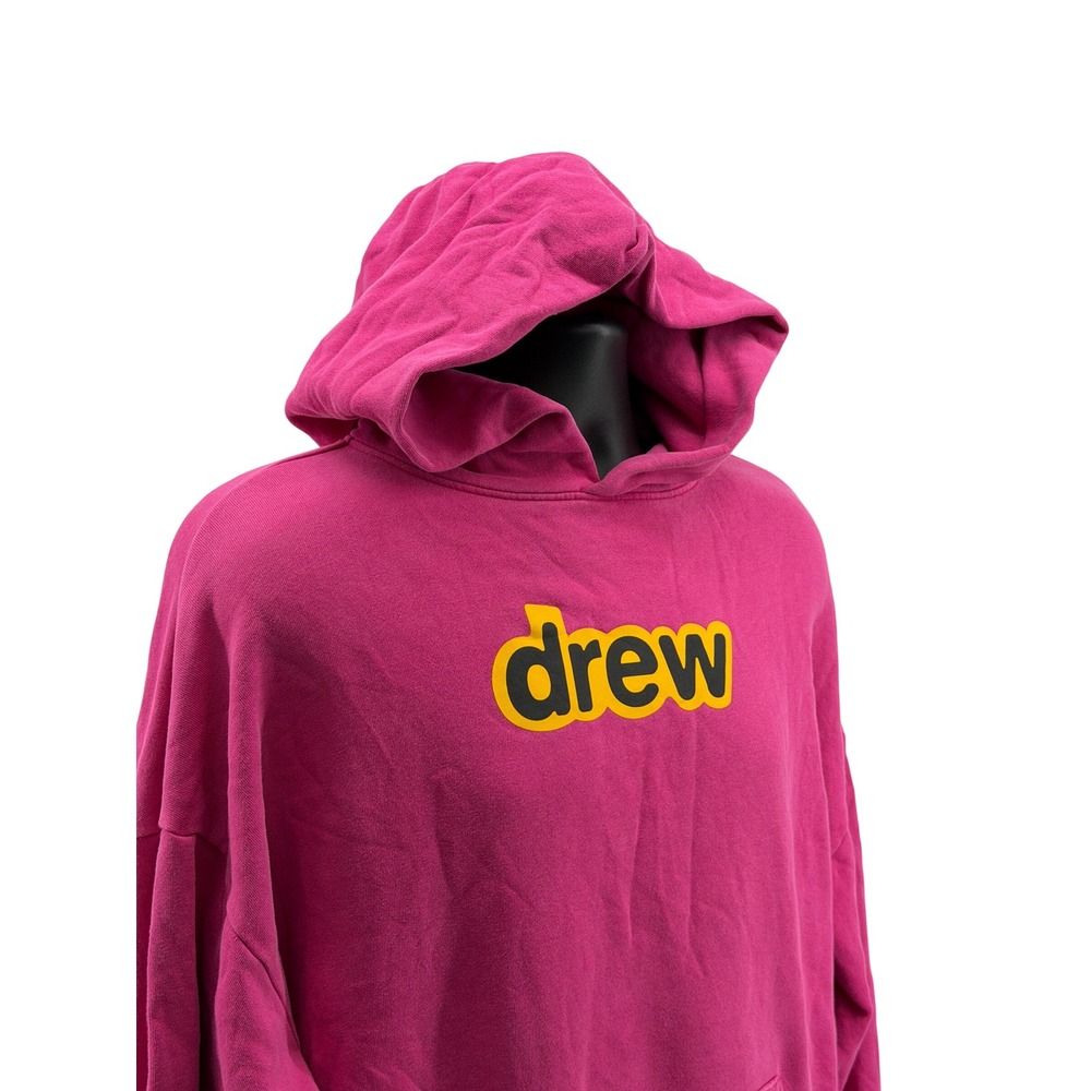 Drew House Hoodie Mens Large Spell Out Logo Pullover Streetwear HipHop